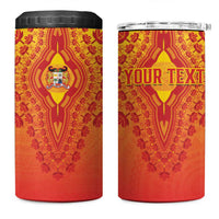 Personalized Benin African Dashiki 4 in 1 Can Cooler Tumbler - Wonder Print Shop