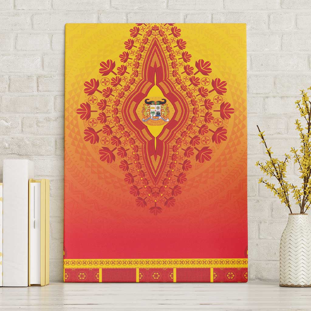 Benin African Dashiki Canvas Wall Art - Wonder Print Shop