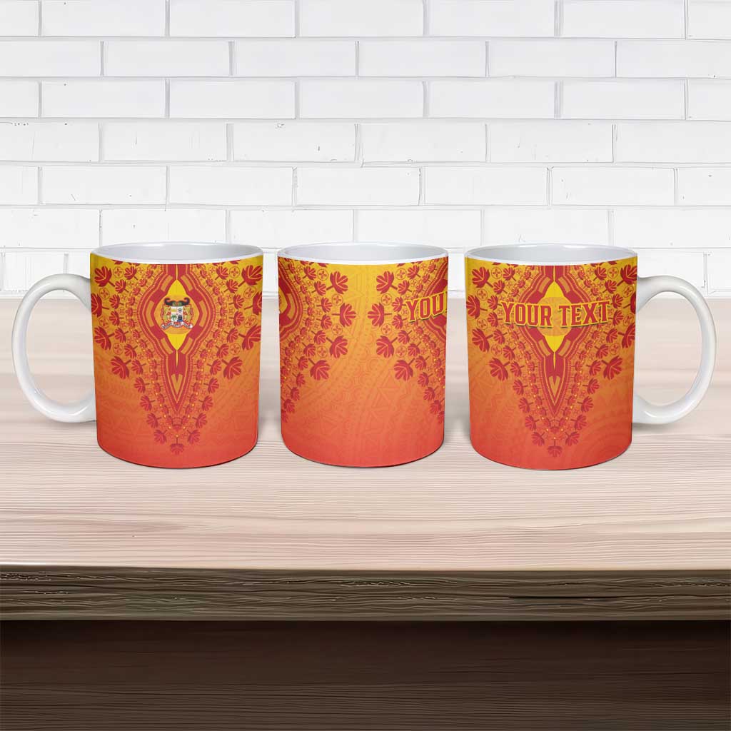 Personalized Benin African Dashiki Ceramic Mug - Wonder Print Shop