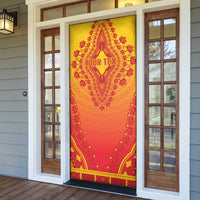 Personalized Benin African Dashiki Door Cover - Wonder Print Shop