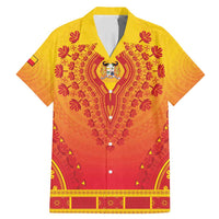Personalized Benin African Dashiki Family Matching Mermaid Dress and Hawaiian Shirt - Wonder Print Shop