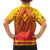 Personalized Benin African Dashiki Family Matching Off The Shoulder Long Sleeve Dress and Hawaiian Shirt - Wonder Print Shop