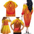 Personalized Benin African Dashiki Family Matching Off The Shoulder Long Sleeve Dress and Hawaiian Shirt - Wonder Print Shop