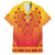 Personalized Benin African Dashiki Family Matching Short Sleeve Bodycon Dress and Hawaiian Shirt - Wonder Print Shop
