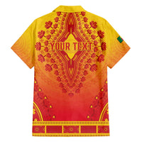 Personalized Benin African Dashiki Family Matching Short Sleeve Bodycon Dress and Hawaiian Shirt - Wonder Print Shop