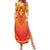 Personalized Benin African Dashiki Family Matching Summer Maxi Dress and Hawaiian Shirt - Wonder Print Shop
