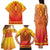 Personalized Benin African Dashiki Family Matching Tank Maxi Dress and Hawaiian Shirt - Wonder Print Shop