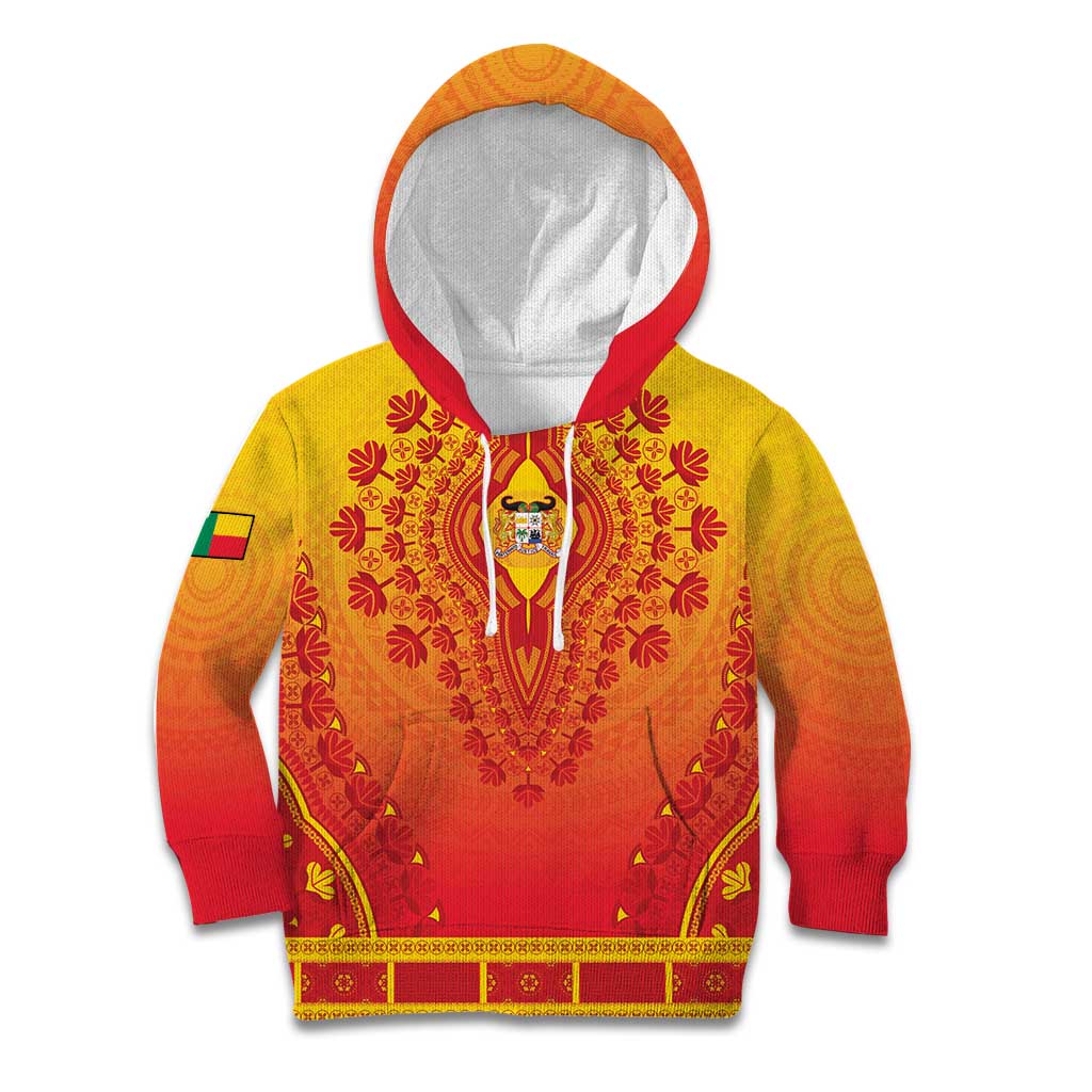 Personalized Benin African Dashiki Kid Hoodie - Wonder Print Shop