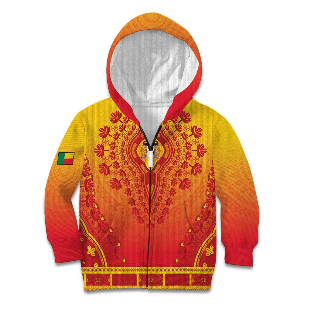 Personalized Benin African Dashiki Kid Hoodie - Wonder Print Shop