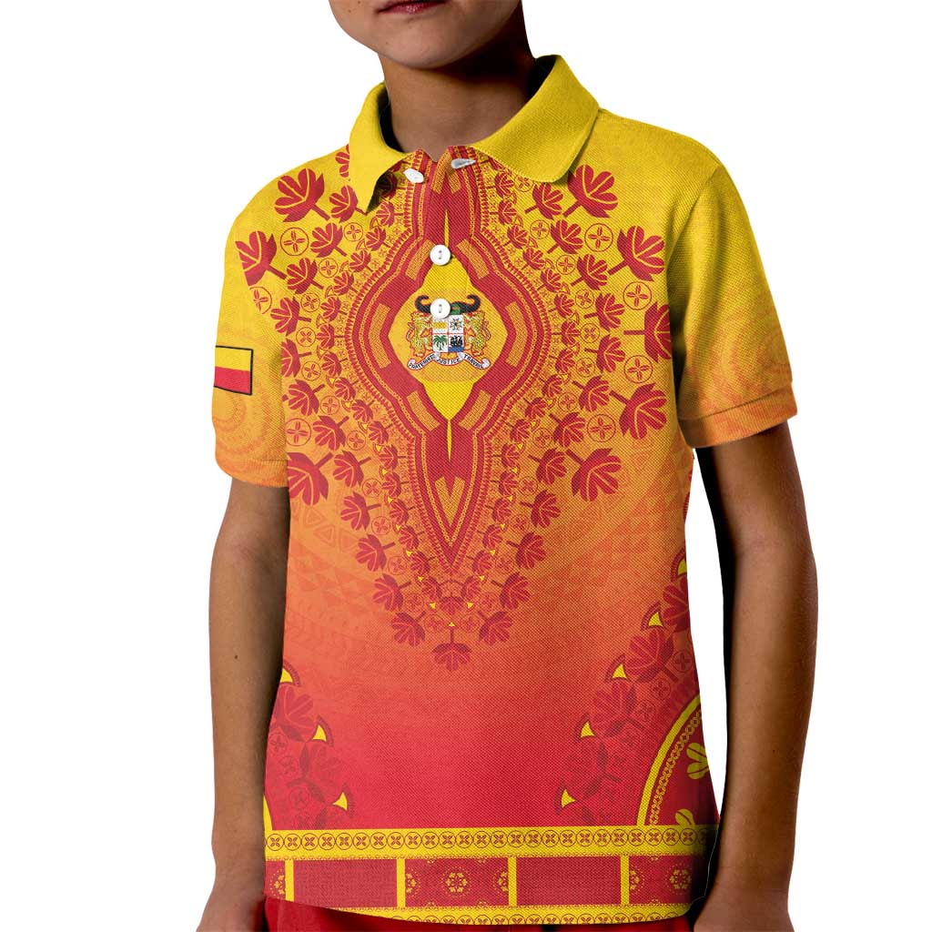 Personalized Benin African Dashiki Kid Polo Shirt - Wonder Print Shop
