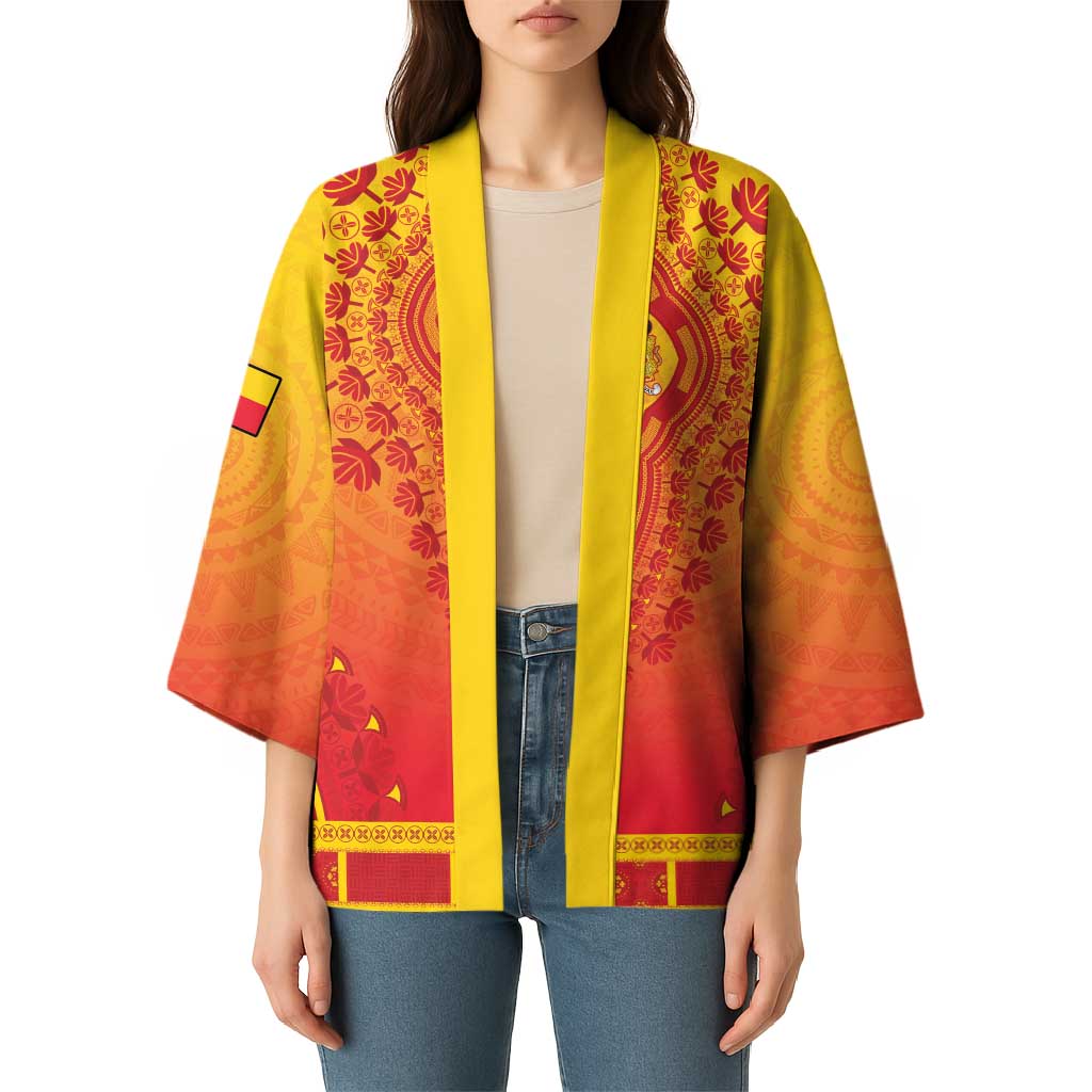 Personalized Benin African Dashiki Kimono - Wonder Print Shop