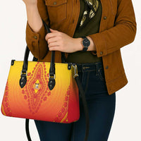 Benin African Dashiki Leather Bag - Wonder Print Shop