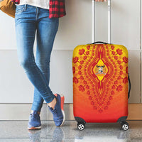 Benin African Dashiki Luggage Cover - Wonder Print Shop