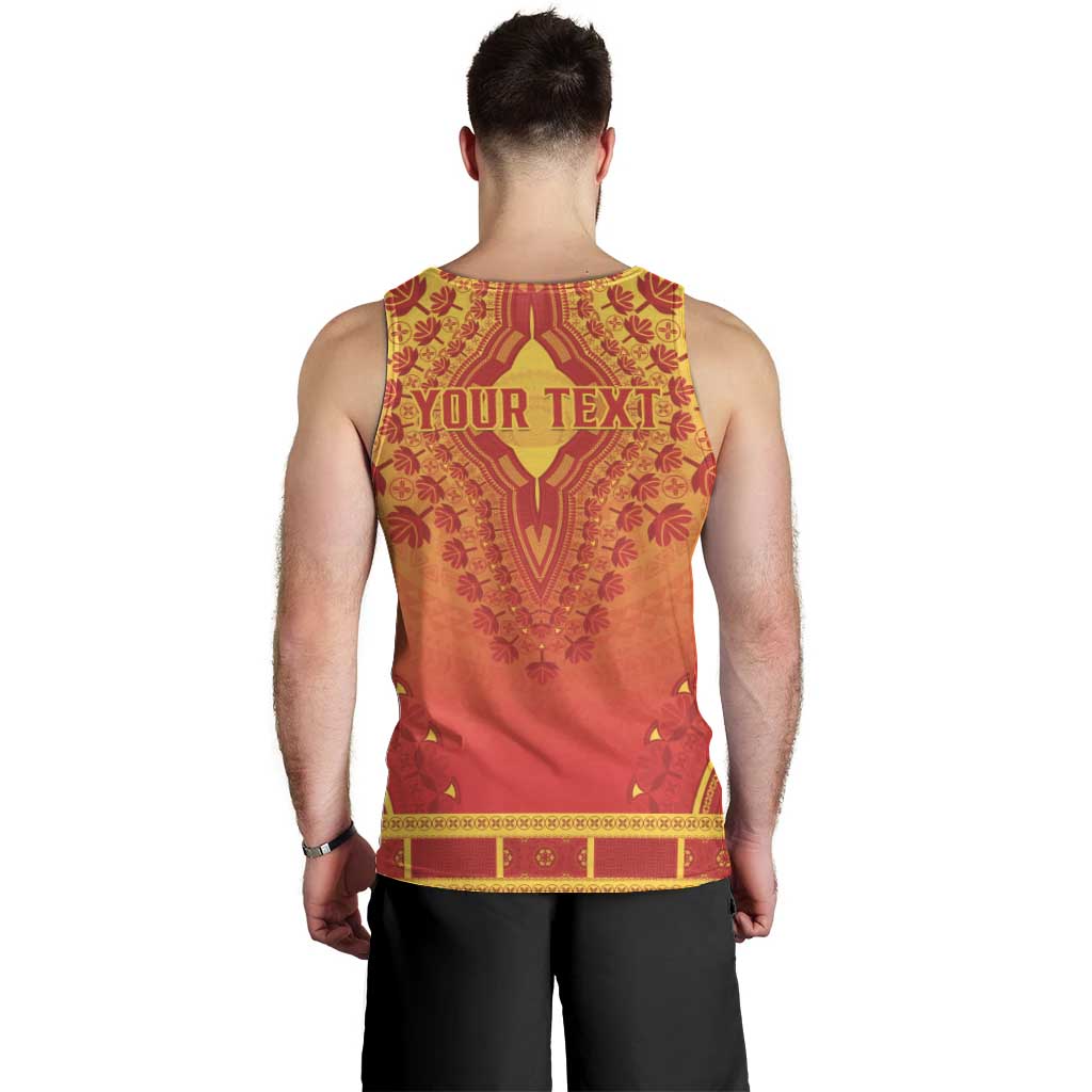 Personalized Benin African Dashiki Men Tank Top - Wonder Print Shop
