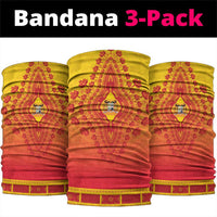 Benin African Dashiki Neck Gaiter - Wonder Print Shop