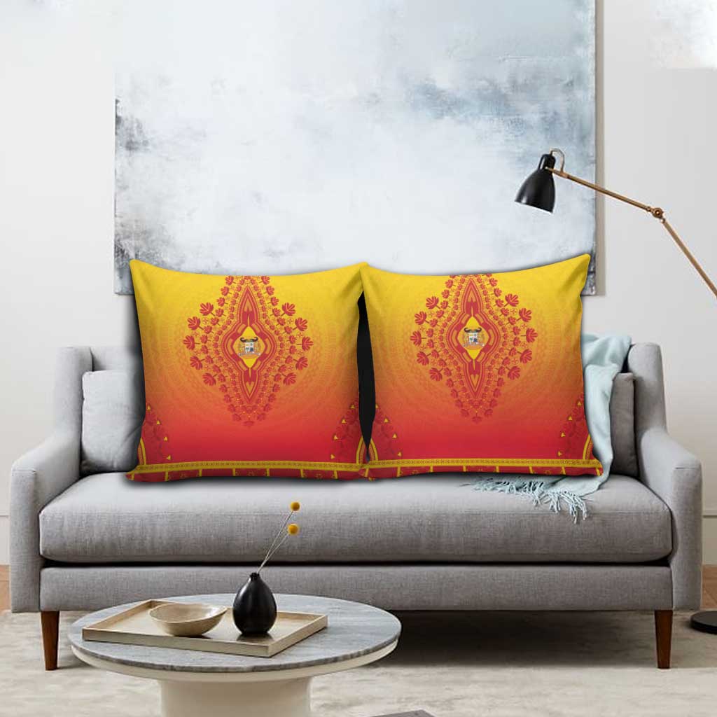 Benin African Dashiki Pillow Cover - Wonder Print Shop