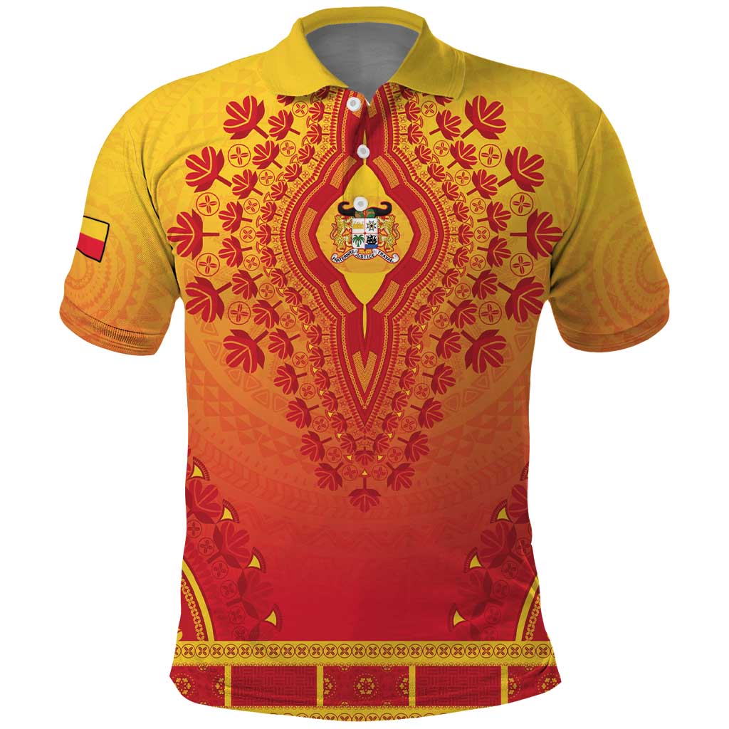 Personalized Benin African Dashiki Polo Shirt - Wonder Print Shop