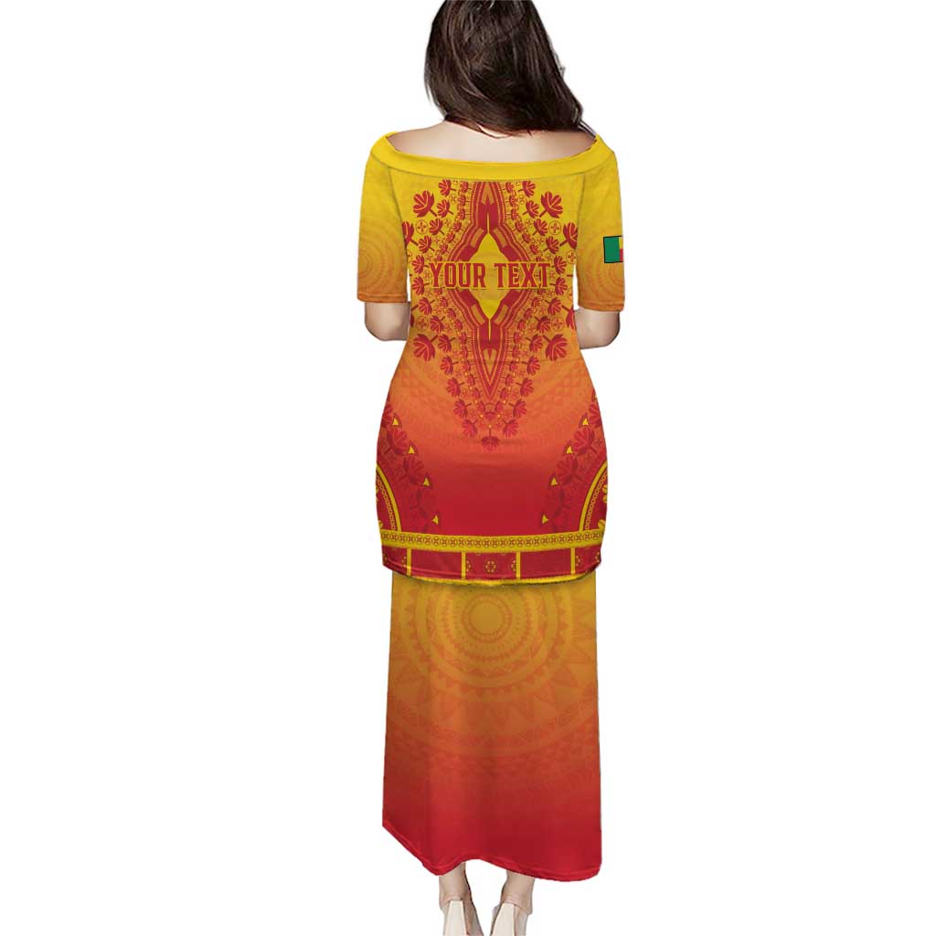 Personalized Benin African Dashiki Puletasi - Wonder Print Shop