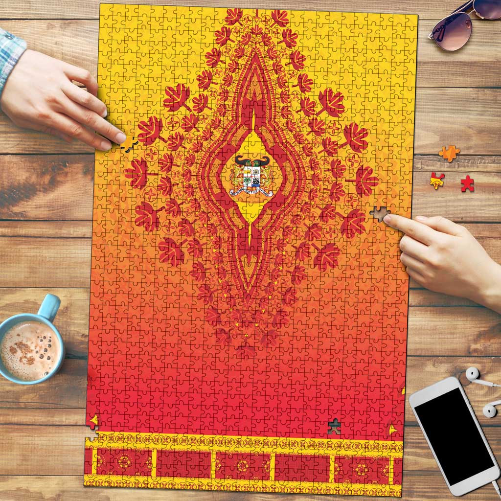 Benin African Dashiki Puzzle - Wonder Print Shop