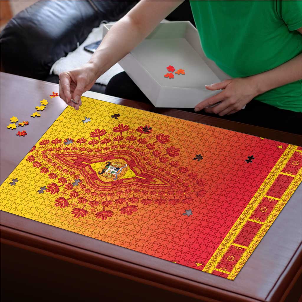 Benin African Dashiki Puzzle - Wonder Print Shop