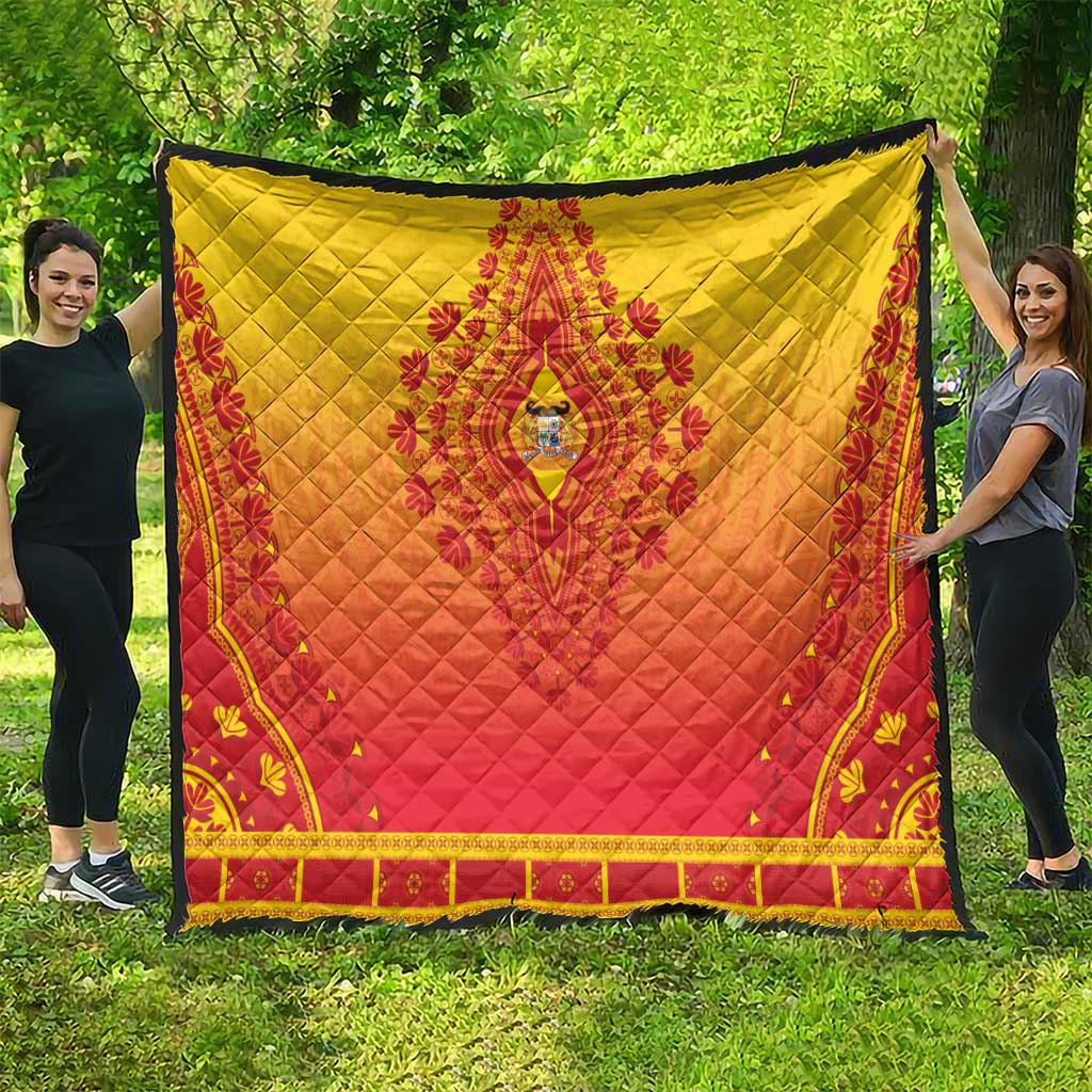 Benin African Dashiki Quilt - Wonder Print Shop