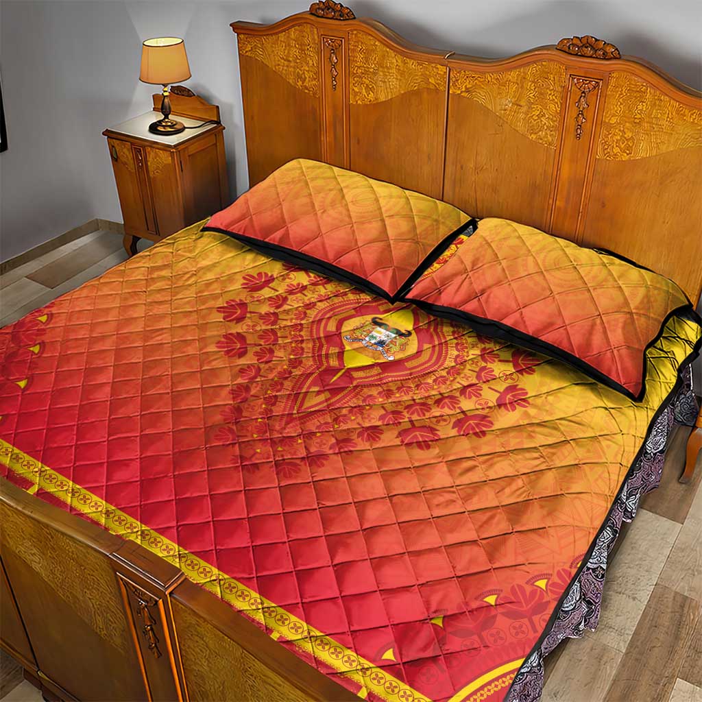 Benin African Dashiki Quilt Bed Set - Wonder Print Shop