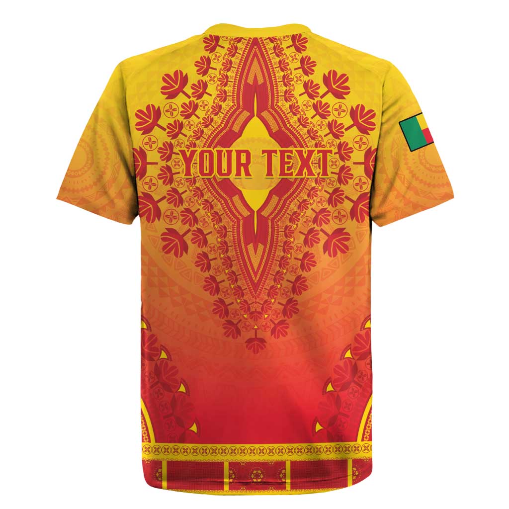 Personalized Benin African Dashiki Rugby Jersey - Wonder Print Shop