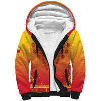 Personalized Benin African Dashiki Sherpa Hoodie - Wonder Print Shop