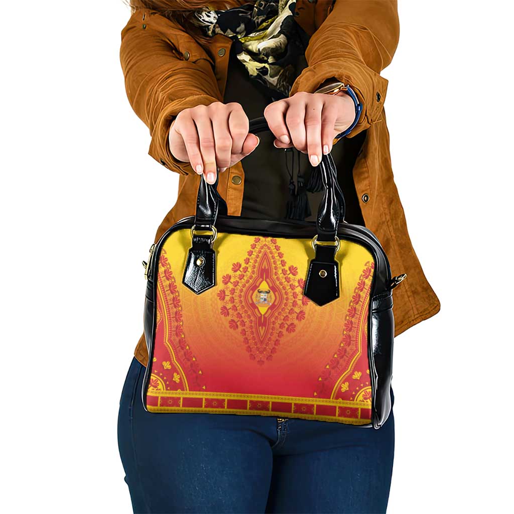 Benin African Dashiki Shoulder Handbag - Wonder Print Shop
