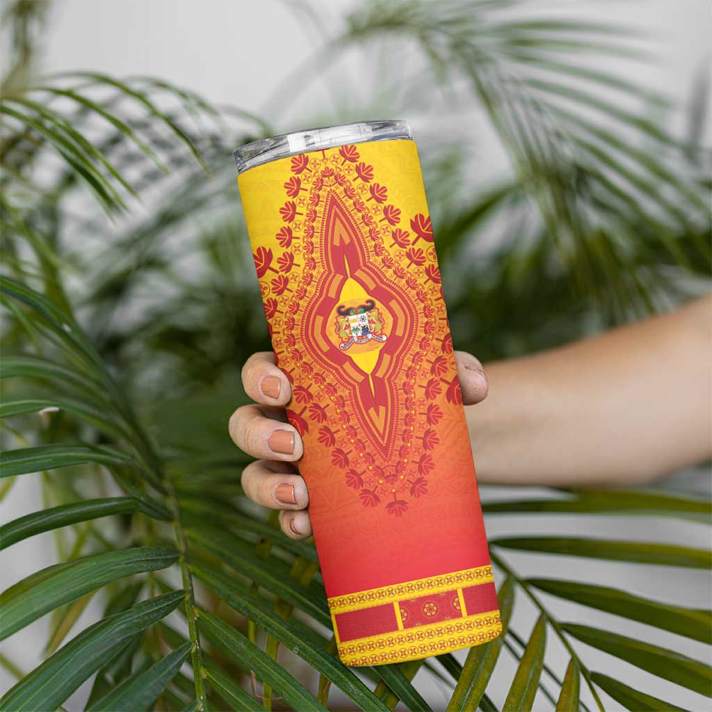 Personalized Benin African Dashiki Skinny Tumbler - Wonder Print Shop