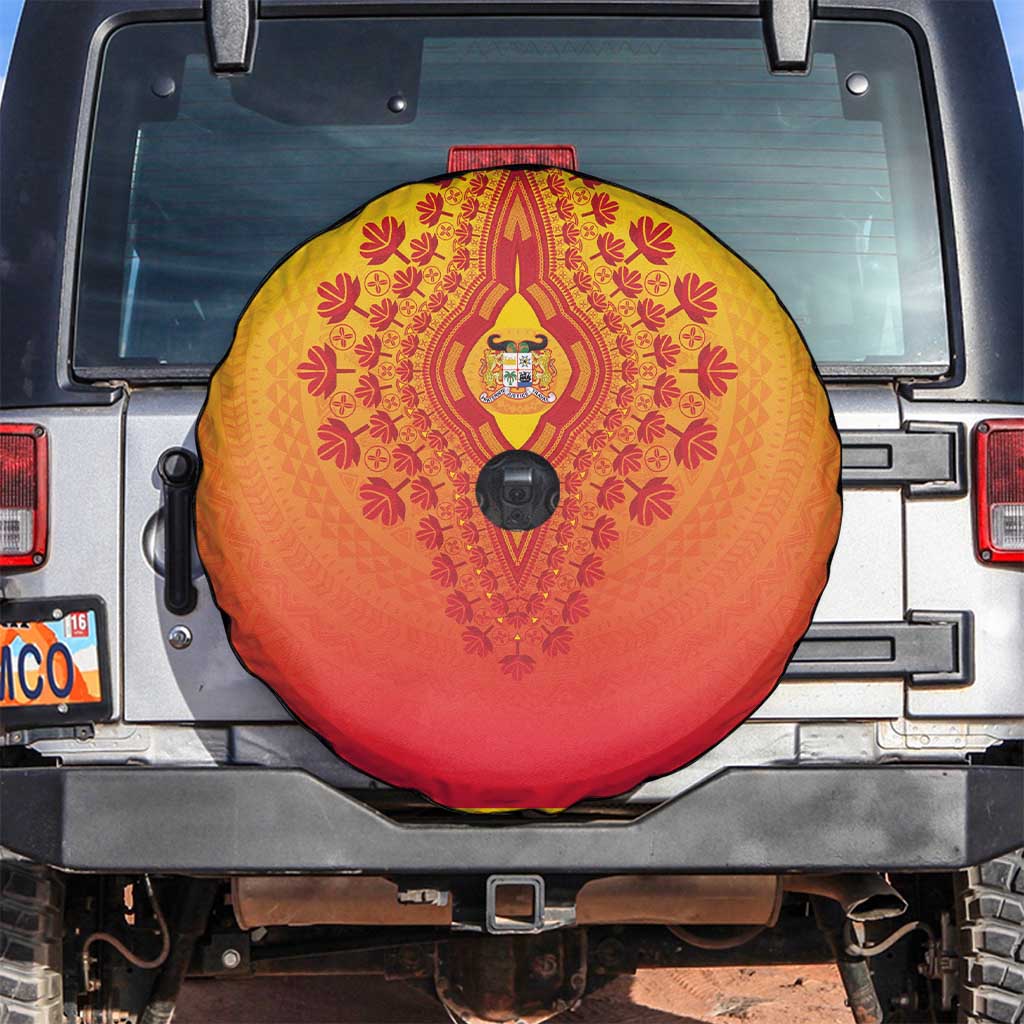 Benin African Dashiki Spare Tire Cover - Wonder Print Shop