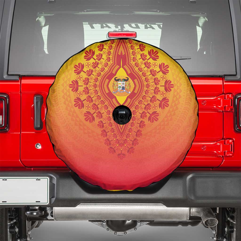 Benin African Dashiki Spare Tire Cover - Wonder Print Shop