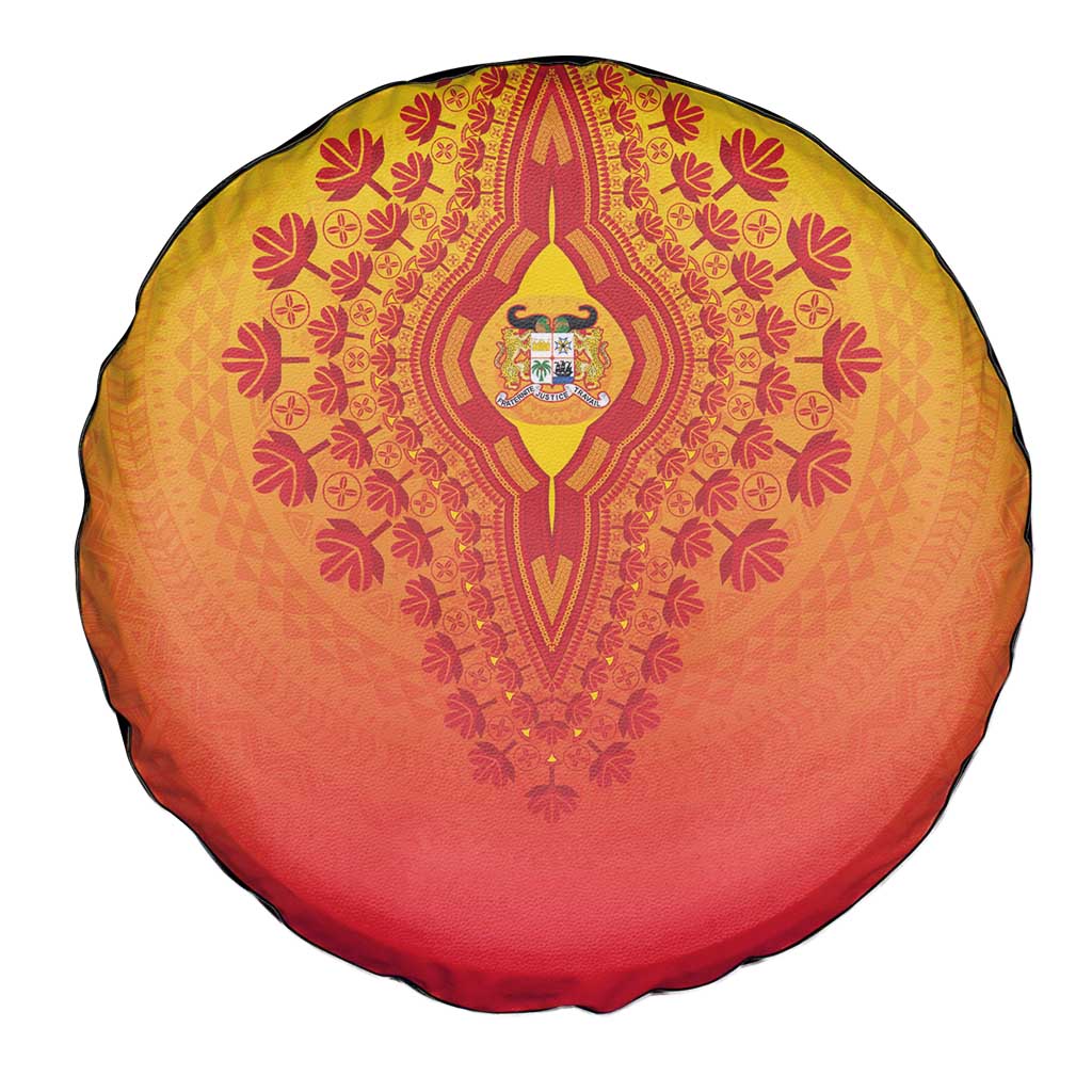 Benin African Dashiki Spare Tire Cover - Wonder Print Shop