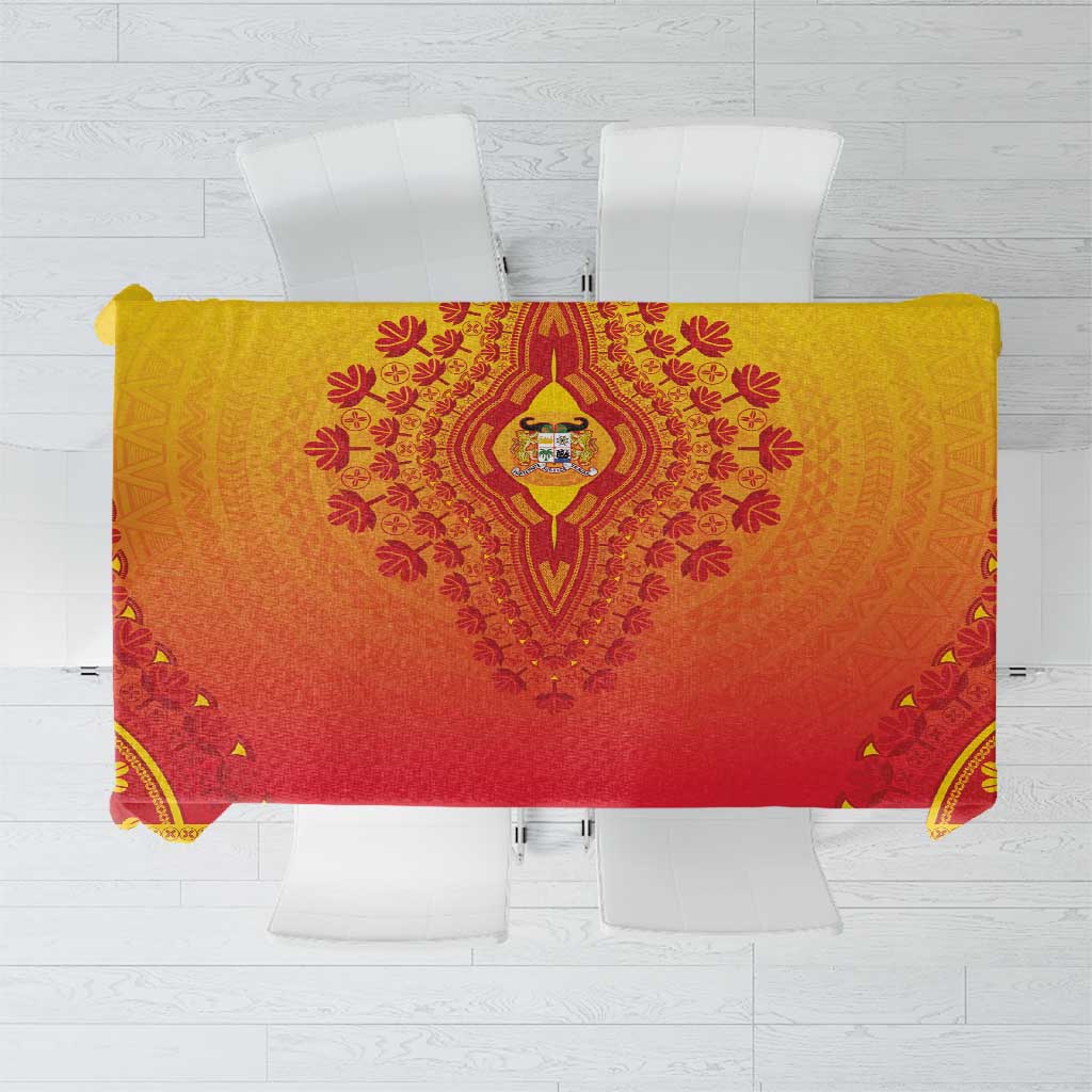 Benin African Dashiki Tablecloth - Wonder Print Shop