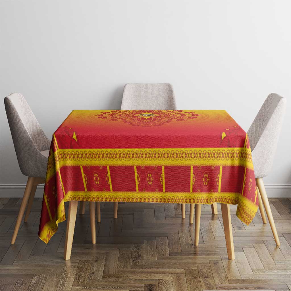 Benin African Dashiki Tablecloth - Wonder Print Shop