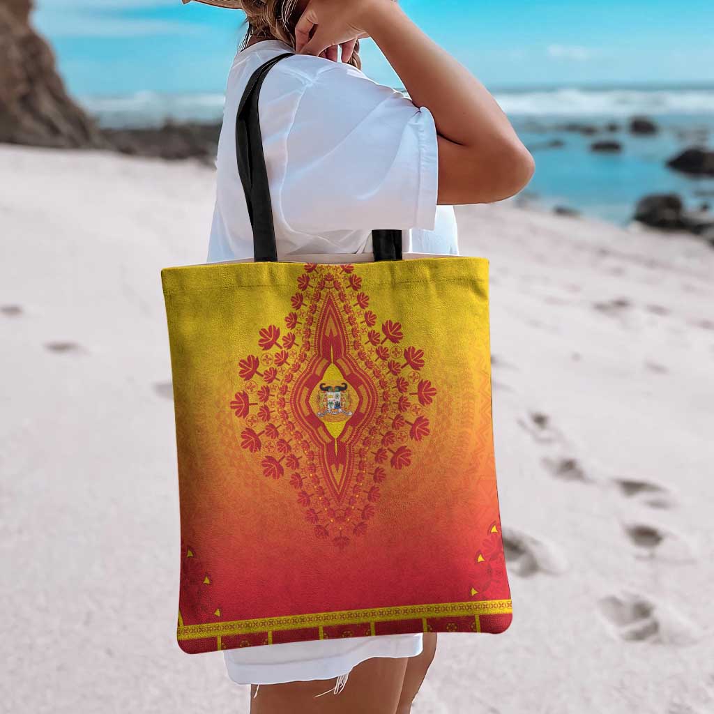 Benin African Dashiki Tote Bag - Wonder Print Shop