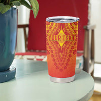 Personalized Benin African Dashiki Tumbler Cup - Wonder Print Shop