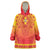 Personalized Benin African Dashiki Wearable Blanket Hoodie - Wonder Print Shop