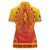 Personalized Benin African Dashiki Women Polo Shirt - Wonder Print Shop