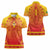 Personalized Benin African Dashiki Women Polo Shirt - Wonder Print Shop