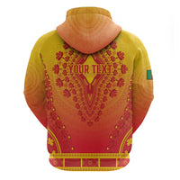 Personalized Benin African Dashiki Zip Hoodie - Wonder Print Shop