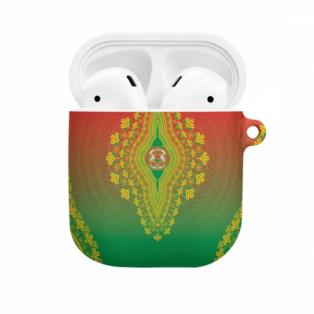 Burkina Faso African Dashiki AirPods Case - Wonder Print Shop