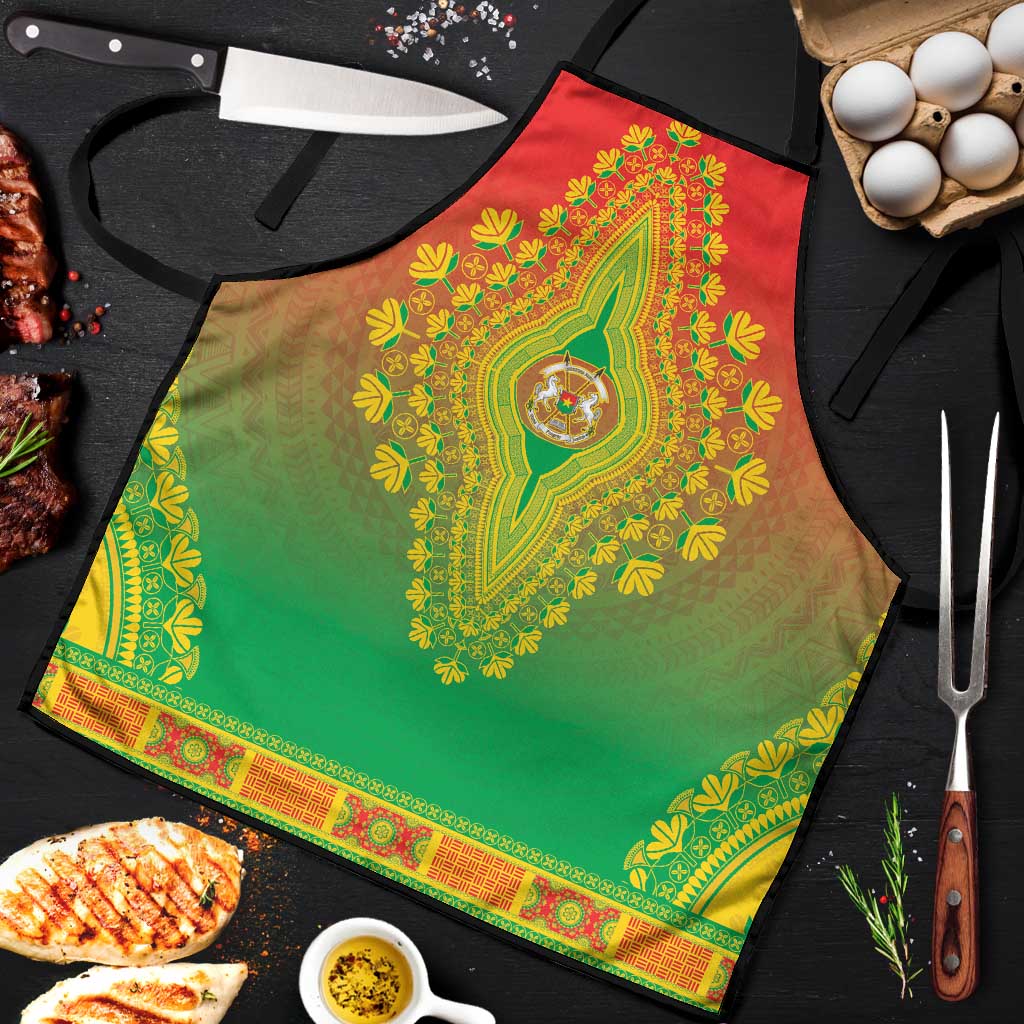 Burkina Faso African Dashiki Apron - Wonder Print Shop