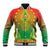 Personalized Burkina Faso African Dashiki Baseball Jacket - Wonder Print Shop