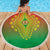 Burkina Faso African Dashiki Beach Blanket - Wonder Print Shop