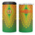 Personalized Burkina Faso African Dashiki 4 in 1 Can Cooler Tumbler - Wonder Print Shop
