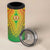 Personalized Burkina Faso African Dashiki 4 in 1 Can Cooler Tumbler - Wonder Print Shop