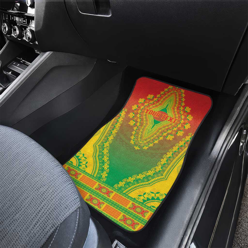 Personalized Burkina Faso African Dashiki Car Mats - Wonder Print Shop