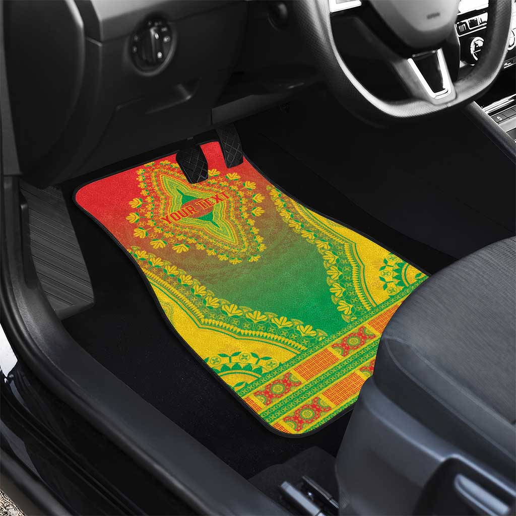 Personalized Burkina Faso African Dashiki Car Mats - Wonder Print Shop