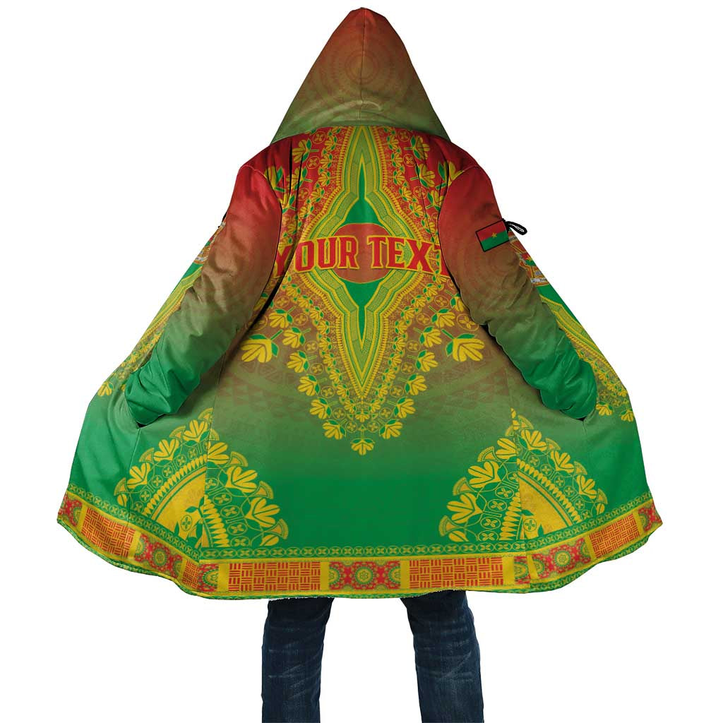 Personalized Burkina Faso African Dashiki Cloak - Wonder Print Shop